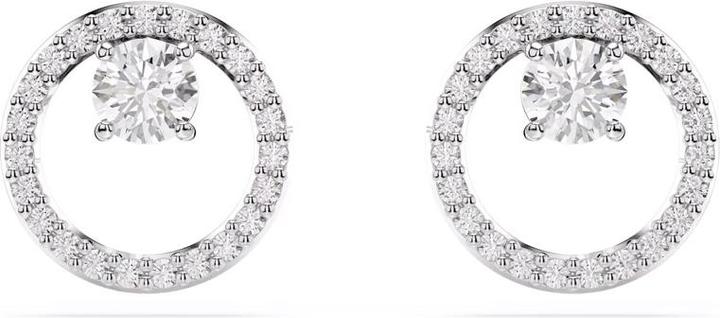 Immagine prodotto Swarovski Orecchini Constella a perno con taglio rotondo bianco (Metallo Swarovski)