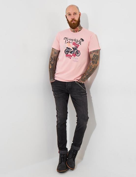 Actual product image Joe Browns Pin-Up Motorbike Graphic T-Shirt (S)