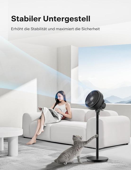 Image du produit Pelonis Höhenverstellbarer Säulenventilator