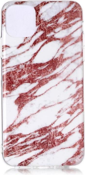 Produktbild Cover-Discount iPhone 11 - Softes Silikon Gummi Case braun Marble (Apple iPhone 11 Pro Max)
