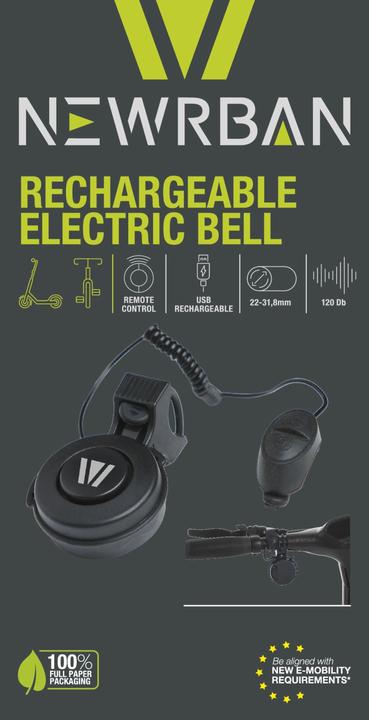 Actual product image Newrban 60424 Electric Bell