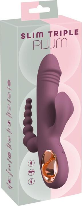 Productafbeelding You2Toys Slim Triple Plum