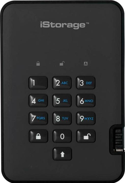 Actual product image iStorage diskAshur² - Hard Drive - Encrypted - 3 TB - External (Portable) (3 TB)
