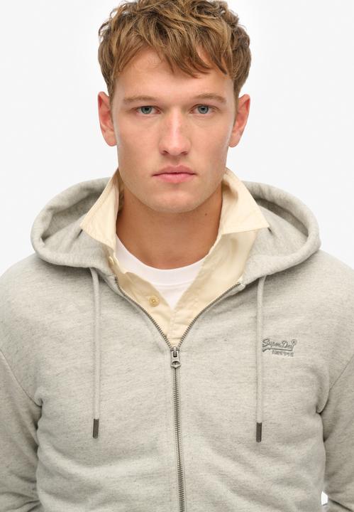 Actual product image Superdry Sweatjacke Casual Figurbetont Essential Logo Zip Hoodie (S)