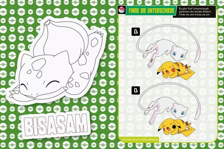Actual product image Pokémon: Mein grosses Rätselbuch (German, 2023)