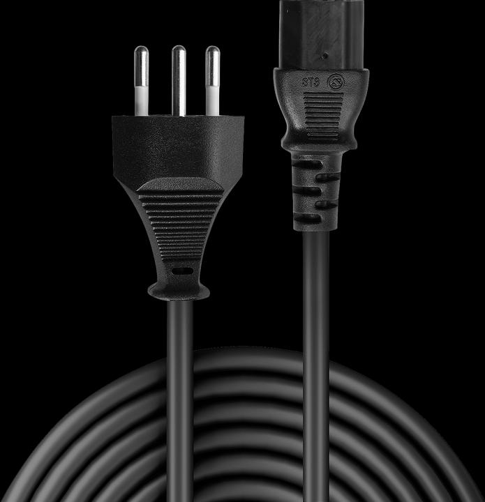 Actual product image Lindy IEC power cable (0.70 m)