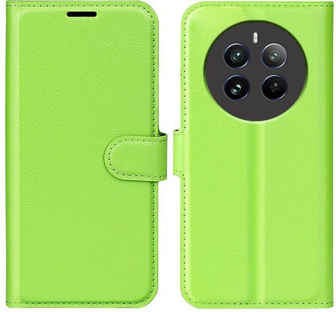 Actual product image MU Classic Litchi Leather Bookcover Series (Realme 12)