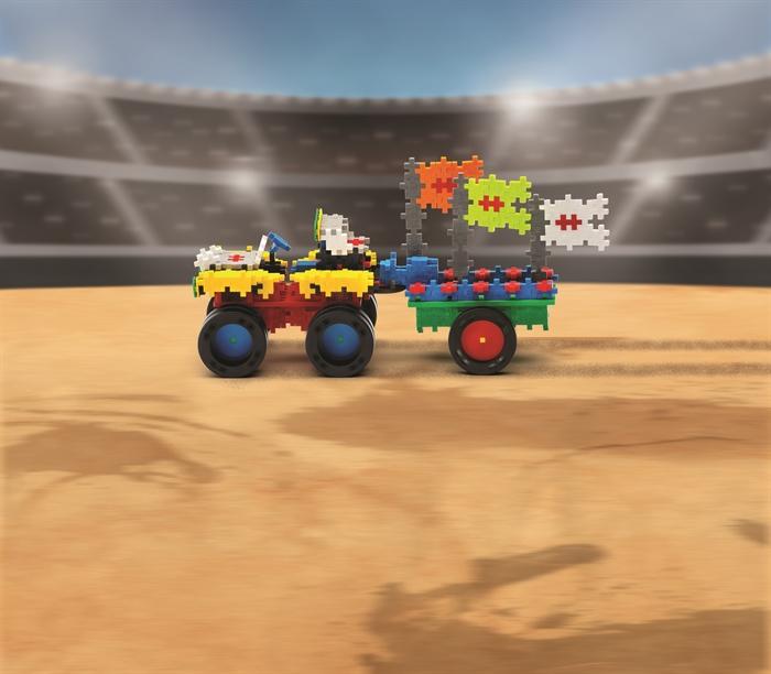 Actual product image Plus-Plus Creative Building Blocks Monster Trucks