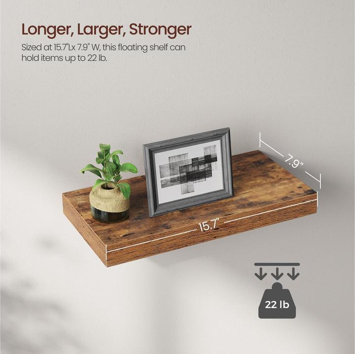 Actual product image Songmics Wally (40 x 20 x 3.8 cm)