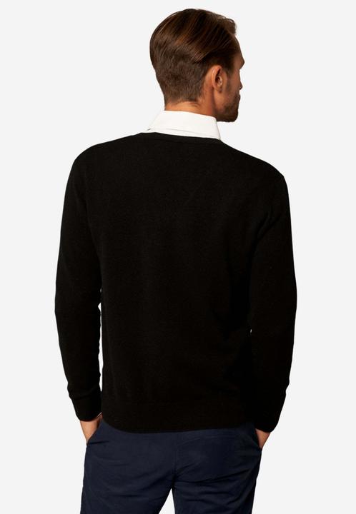 Immagine prodotto Bellemere Pullover Solid V-Neck Merino-Cashmere Sweater (L)