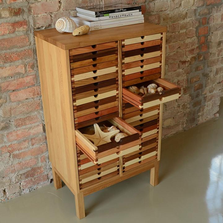 Produktbild Sixay Furniture Sixtematic Sammlerschrank 2-spaltig (62 x 40 x 90 cm)