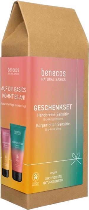 Benecos Geschenkset Natural Basic-Handcr.& Bodyl. sensitiv