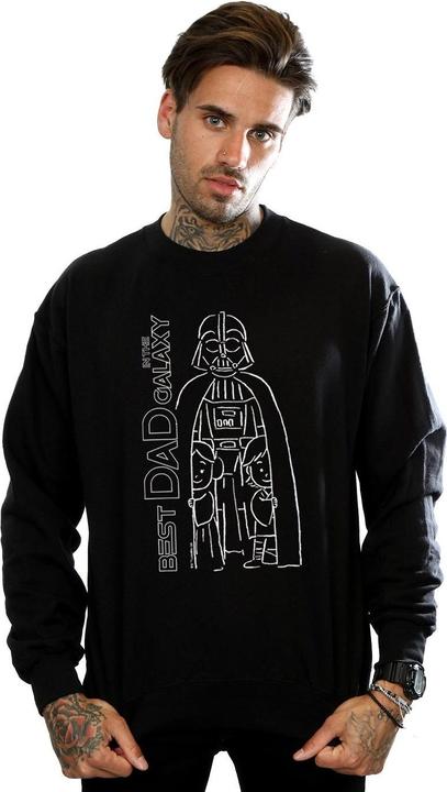 Immagine prodotto Star Wars Best Dad In The Galaxy Felpa Uomo (5XL)
