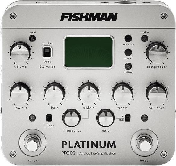Image du produit Fishman Platinum Pro EQ préamplificateurs analogiques (Contrebasse, Guitare)