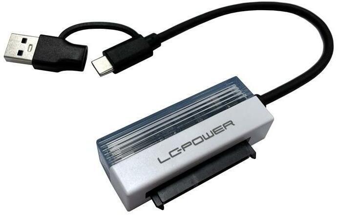 Actual product image LC-Power Adapter USB Typ-A -> Typ-C f.2,5",SATA HDD/SSD,USB3.2 Gen1x1