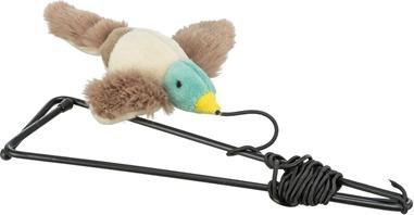 Produktbild Trixie Vogel für Türrahmen (Plüschspielzeug Katze)