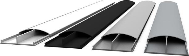 Immagine prodotto Multibrackets Condotti per cavi in alluminio (Tubazione, 110 cm)