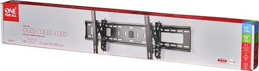 Produktbild One for All TV Wandhalterung 120 Solid Tilt & Forward XL WM 4920 (Wand, 120", 75 kg)
