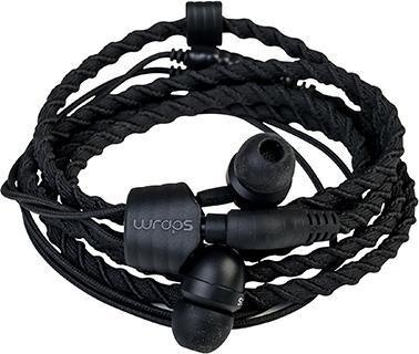 Actual product image Wraps Headphone Talk Line, Fabric, One Button Mic. (Cable)