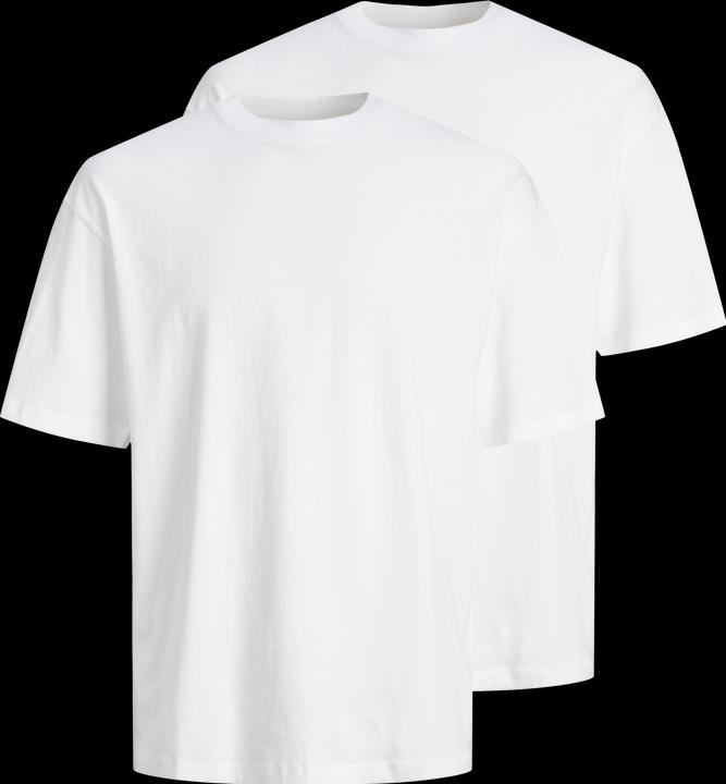 Produktbild Jack & Jones 2er-pack Einfarbig Rundhals T-shirt T-shirt (XL)
