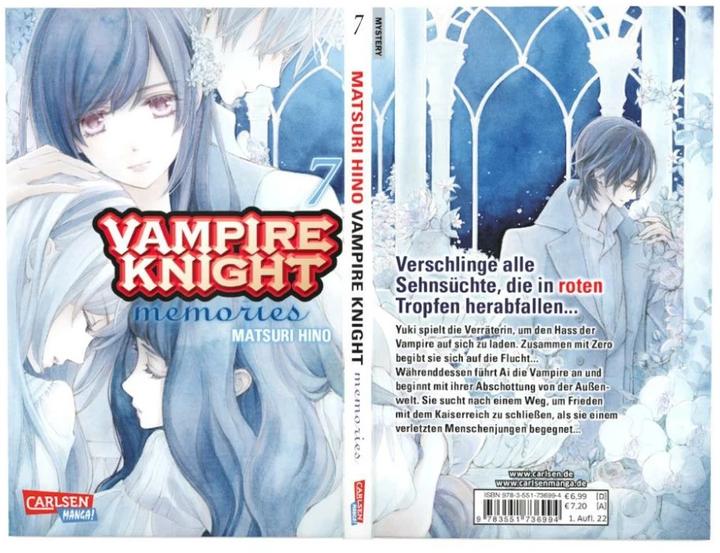 Immagine prodotto Vampire Knight - Memories 7 (Tedesco, Matsuri Hino, 2022)