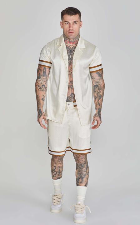 Actual product image Siksilk Resort shorts in ecru (M)