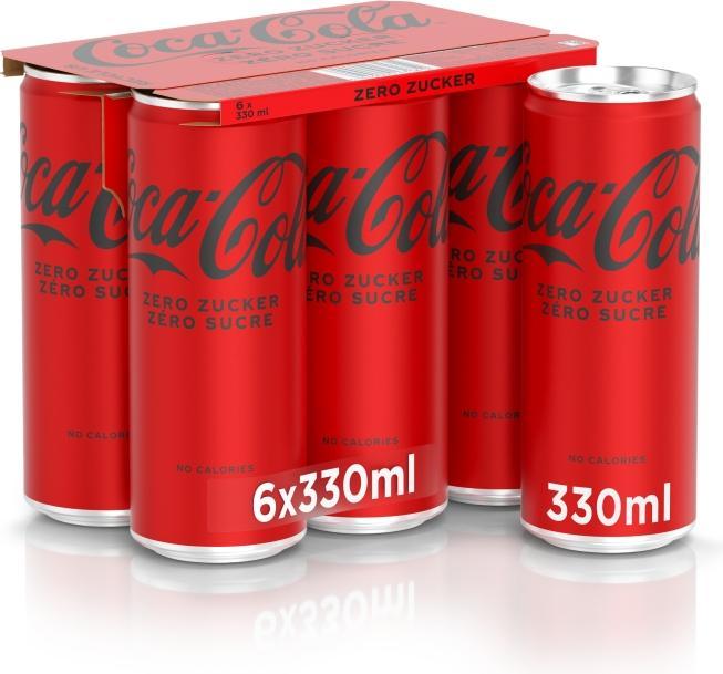 Produktbild Coca Cola Zero (6 x 33 cl)