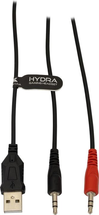 Actual product image Baracuda Wired headphones BGH-021 Hydra White (Cable)