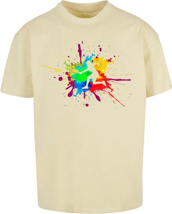 Produktbild Merchcode Color Splash Player Heavy Oversized Tee - 116571 (4XL)