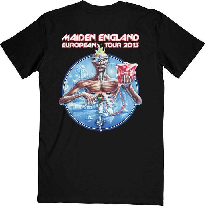 Actual product image Music Brand Unisex Adult Euro Tour Back Print T-Shirt (XL)