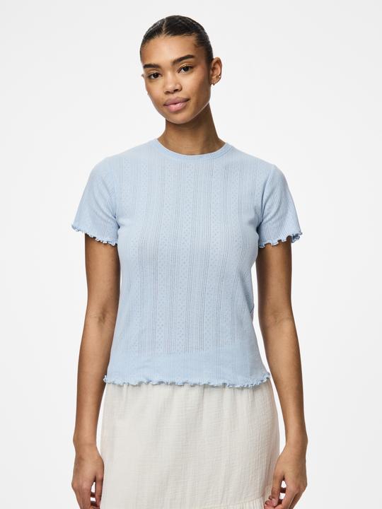 Actual product image Pieces Pcmarie Ss O-Neck Poin Top Jrs Noos Bc (L)