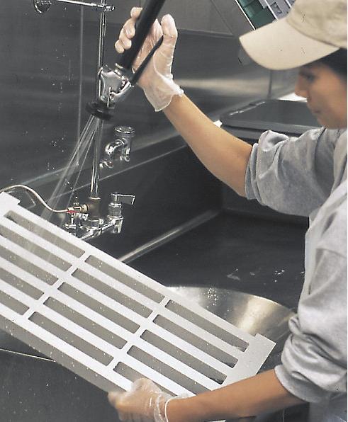 Produktbild Cambro Kunststoff-Steckregalsystem Premium, FB-BxT 600x500 mm, GR, B 670 mm, glatt
