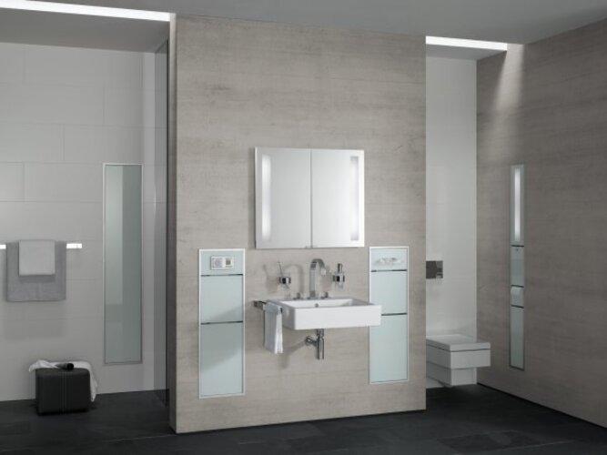 Produktbild Emco WC-Modul asis 150 Gste Unterputz optiwhite/aluminium 964 mm 976027470