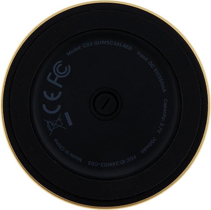 Productafbeelding Guess głośnik Bluetooth GUWSC3ALSMD Luidsprekerstandaard złoty/goud Magnetisch Script Metaal (12 h)