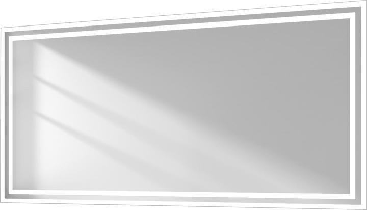 Emke Bathroom Mirror With Lighting 120*60cm,Fog-Free, 3000K/6500K,Bouton Switch (120 x 60 cm)