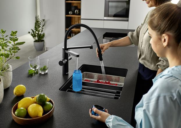 Actual product image Blanco Stainless steel multifunctional bowl (Sink accessories, 37.10 cm, 17.70 cm)