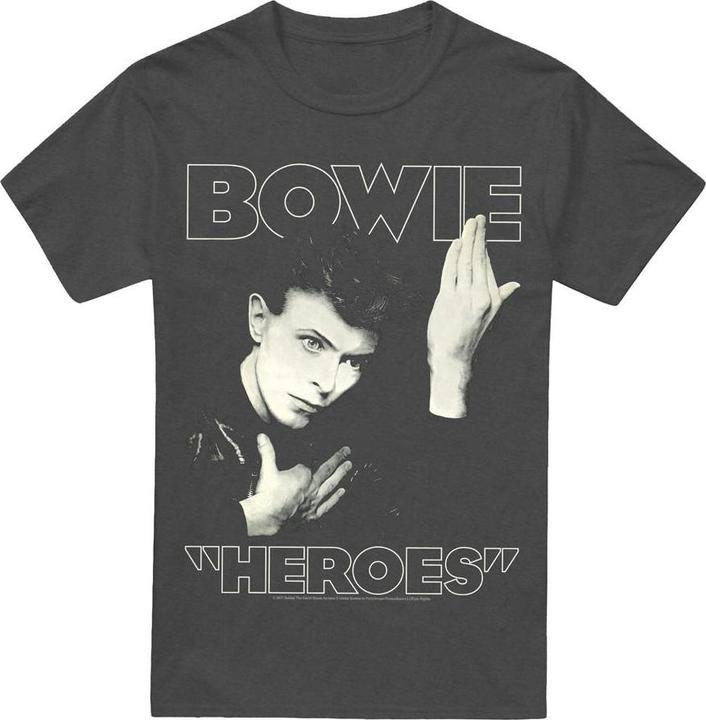 Produktbild David Bowie Heroes Cover TShirt (XL)