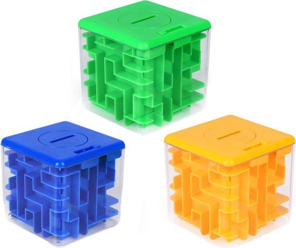 Actual product image Money box patience cube, 12 pcs.