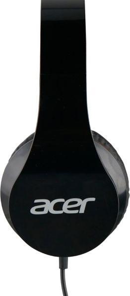 Produktbild Acer Over-Ear Kopfhörer schwarz 3.5mm Klinke, 1.2m langes Kabel, Lautstärke: 93db, Frequenz: 20Hz (Kabelgebunden)