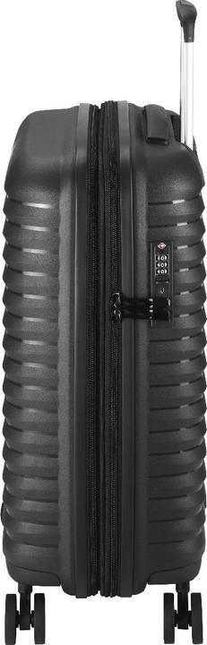 Immagine prodotto D&N Travel Line 4500 Carrello cabina a 4 ruote S 55 cm con ripiegamento elastico (38 l, Bagaglio a mano (fino a 50 litri))