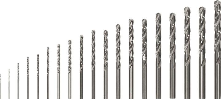 Actual product image Bosch Professional Zubehör PRO Metal HSS-G twist drill set, 19 pcs. (1 mm, 1.5 mm, 10 mm, 2 mm, 2.5 mm, 3 mm, 3.5 mm, 4 mm, 4.5 mm, 5 mm, 5.5 mm, 6 mm, 6.5 mm, 7 mm, 7.5 mm, 8 mm, 8.5 mm, 9 mm, 9.5 mm)