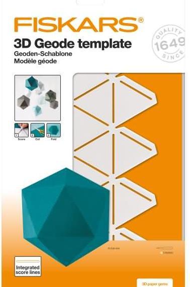 Produktbild Fiskars 1059566 3D Papier-Juwel, Kunststoff, Weiss (30 cm)