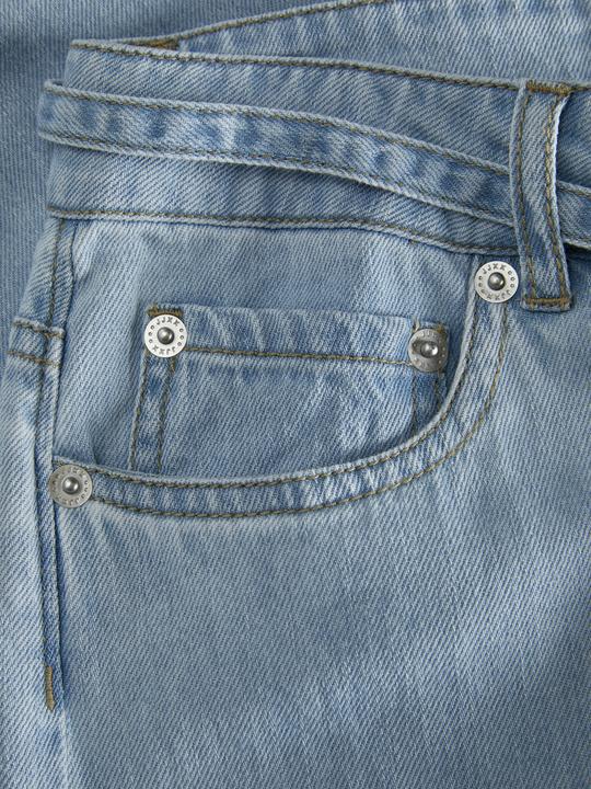 Actual product image JJXX JXSURA WIDE MW LINEN BLEND JEANS DNM Weit geschnitten (W29/L32)
