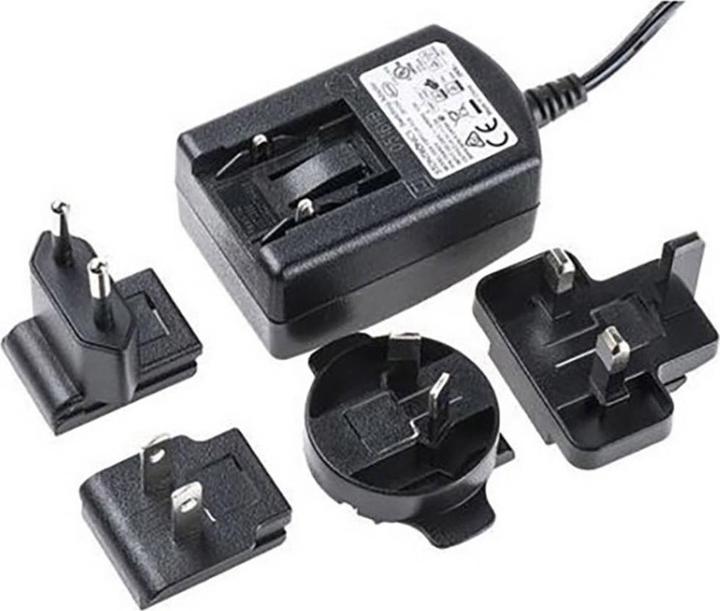Produktbild Raspberry Pi Pi USB-Ladegerät Steckdose RB-Netzteil3-B Schwarz Ausgangsstrom (max.) 2500 mA 1 x Micro-USB Pi 3