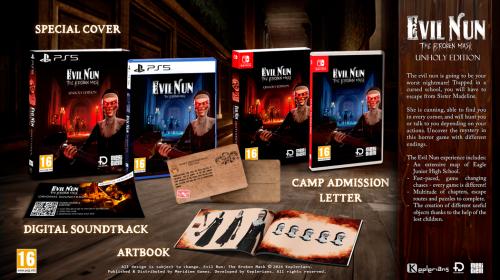 Immagine prodotto Meridiem Games Evil Nun:The Broken Mask Edizione Unholy PS-5 UK (PS5, DE)