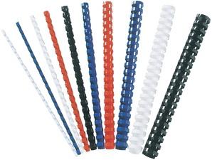 Actual product image Fellowes Binder spine 32mm, 21 rings, black, 50pcs.
