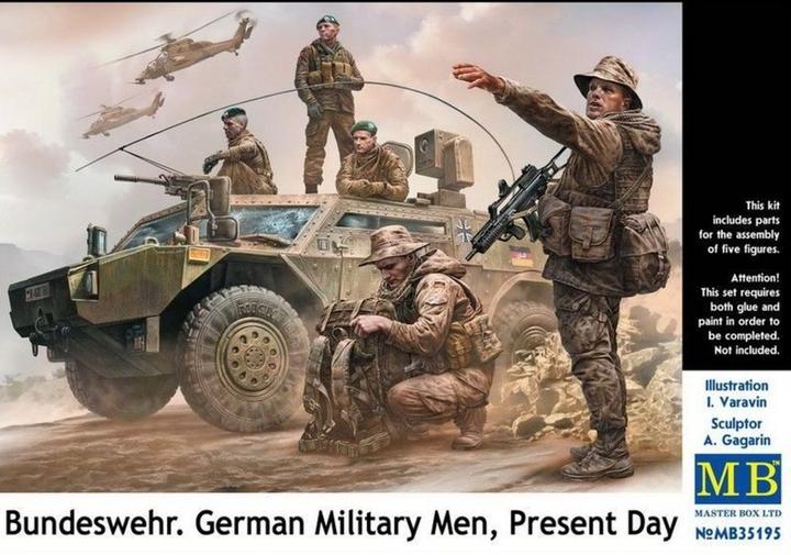 Master Box Bundeswehr,German military men, Present day