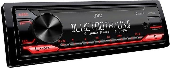 Actual product image JVC KD-X282BT Car Radio - Rood (Android car)