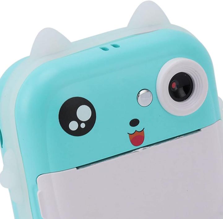 Actual product image Extralink Epp-004 Portable Mini Printer Blue With Camera, LCD Display (Bluetooth)