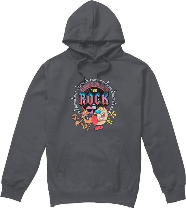 Immagine prodotto Ren & Stimpy Eediots On Tour Felpa con Cappuccio Uomo (L)